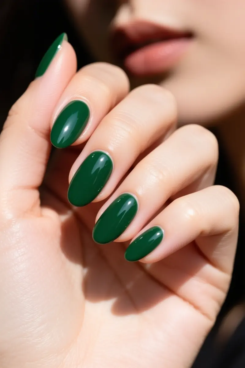 9. Deep Forest Green in a High-Gloss Finish