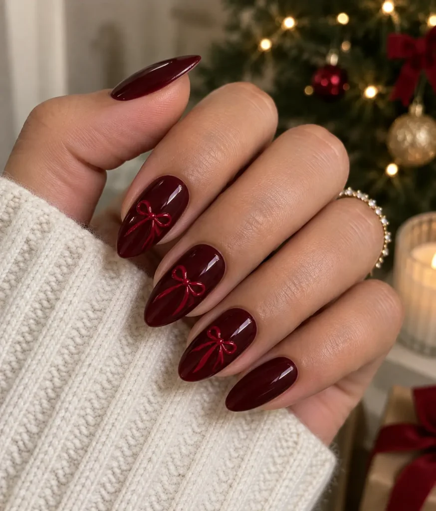 The Half-and-Half Accent Nail