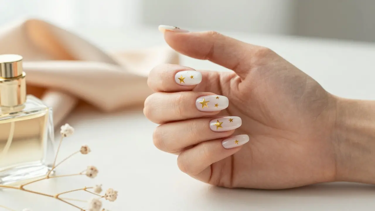 13 Wearable Birthday Nails: From Minimalist Stars to Sparkling Acrylic Tips