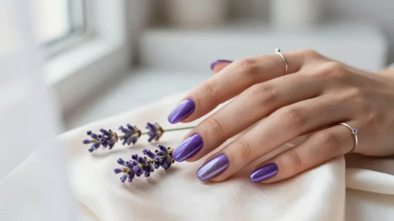 14 Real-World Purple Nail Designs: From Pastel Lilac to Dark Plum