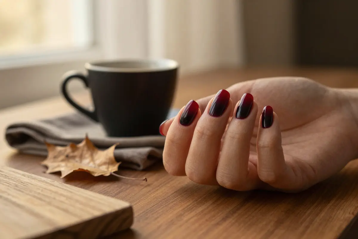 6. Blackened Cherry Ombre