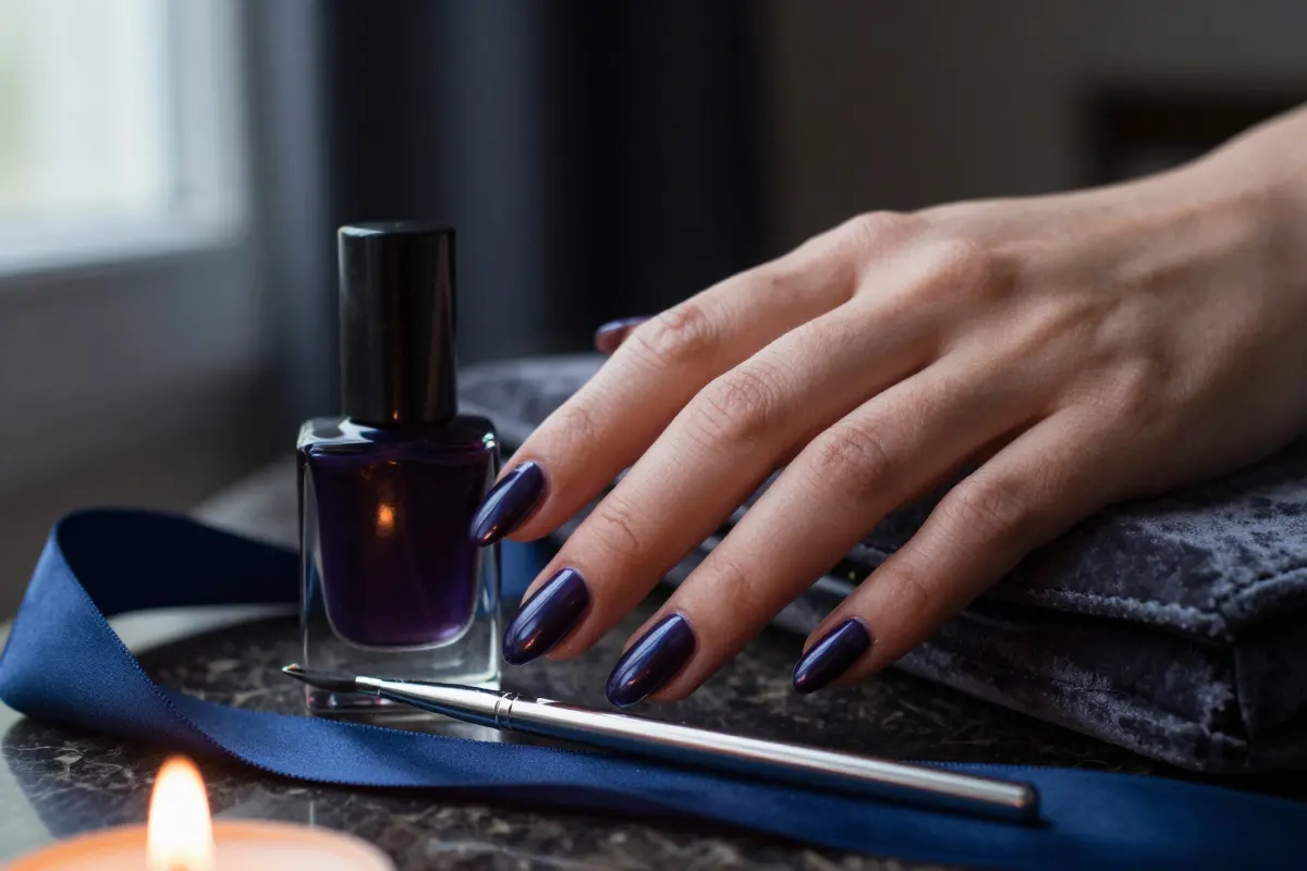 7. Midnight Plum Chrome with High-Gloss Finish